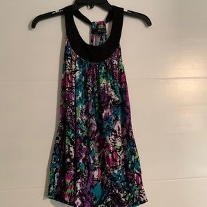 Large sleeveless top with cutout detail on back